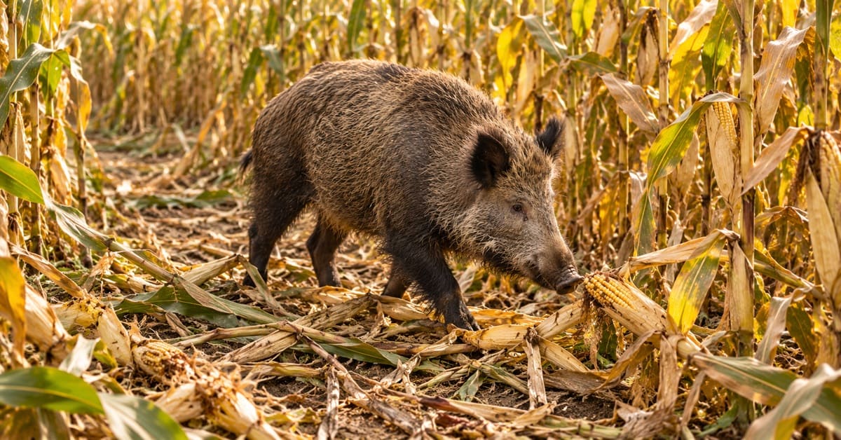 Így előzd meg az őszi vaddisznó károkat a kukoricában